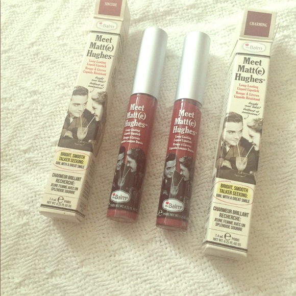The Balm Meet Matt(e) Hughes Lip Duo - Picture 1 of 3